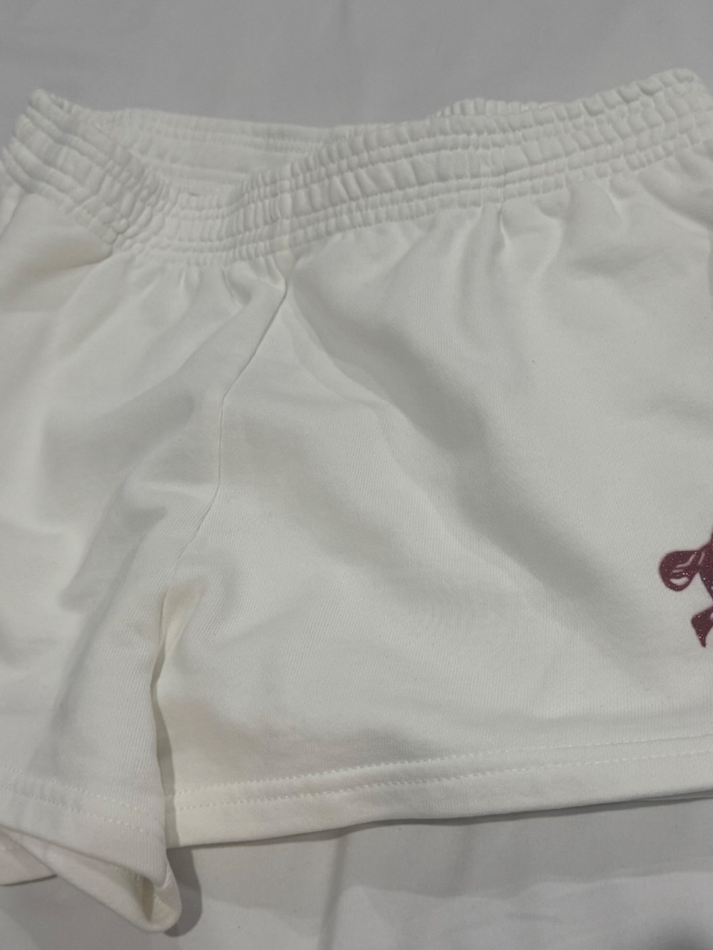 Beach Riot x Anthropologie Malik cherry pull on shorts small NWT - Picture 4 of 6